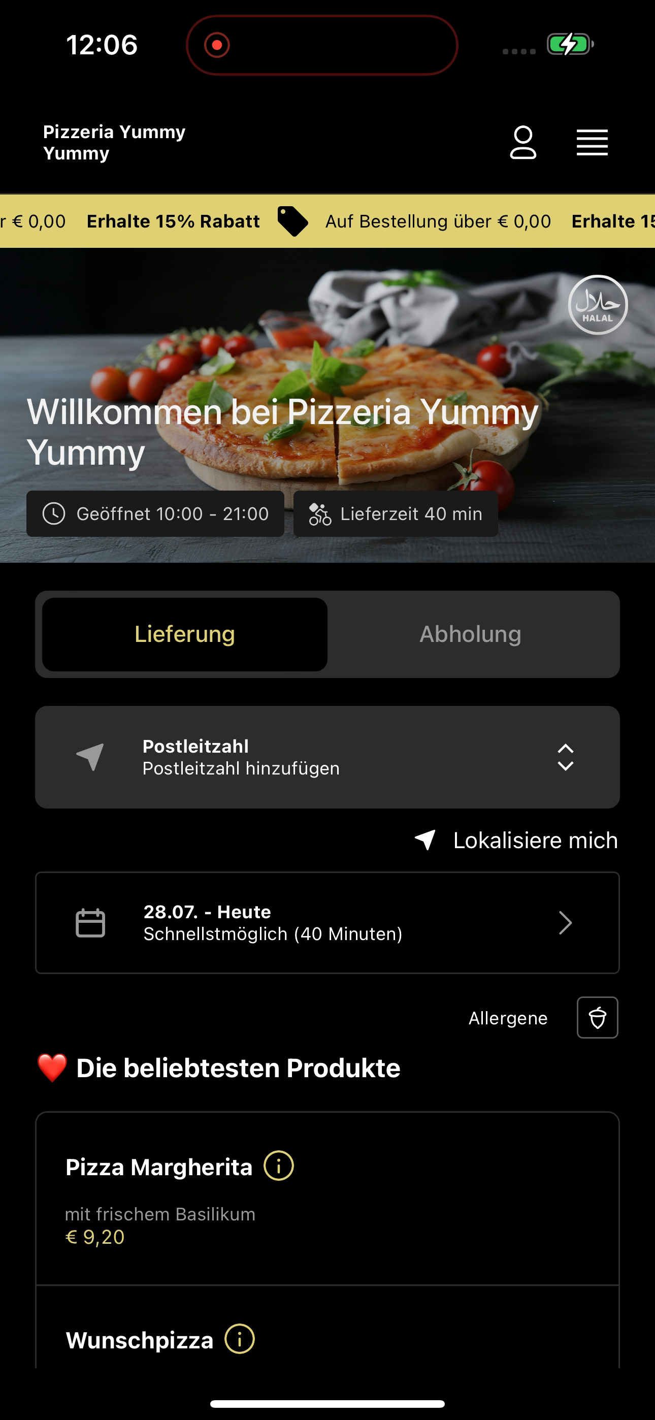 Pizzeria Yummy Yummy screenshot 4