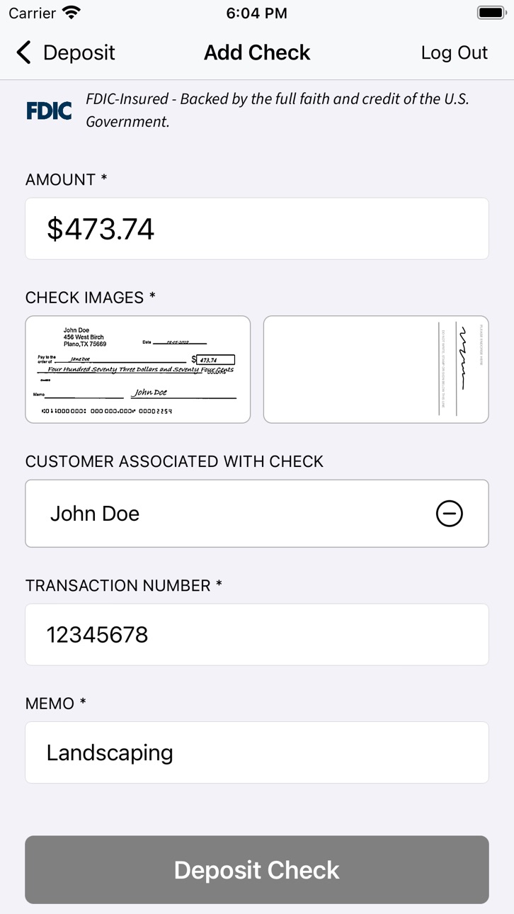 iPhone screenshot