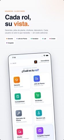 Cretox ERP screenshot