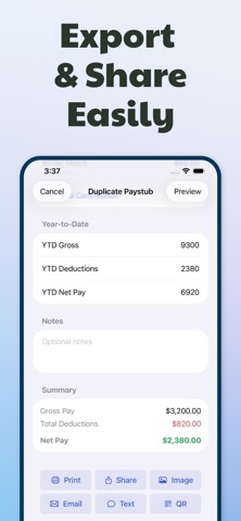 Paystub Generator - Stub Maker Screenshot 3 of 7