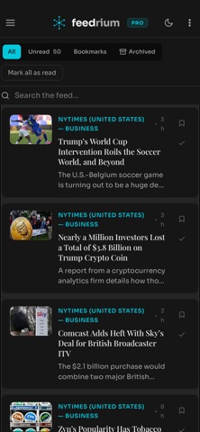 feedrium Screenshot 2 of 3