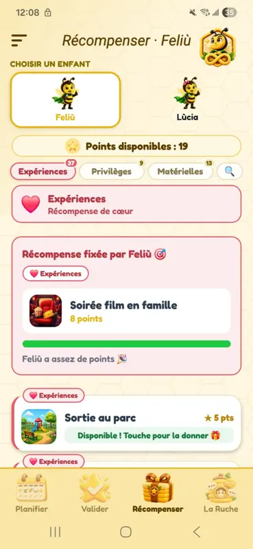 BeeProud - Routine pour enfant screenshot 4 of 10
