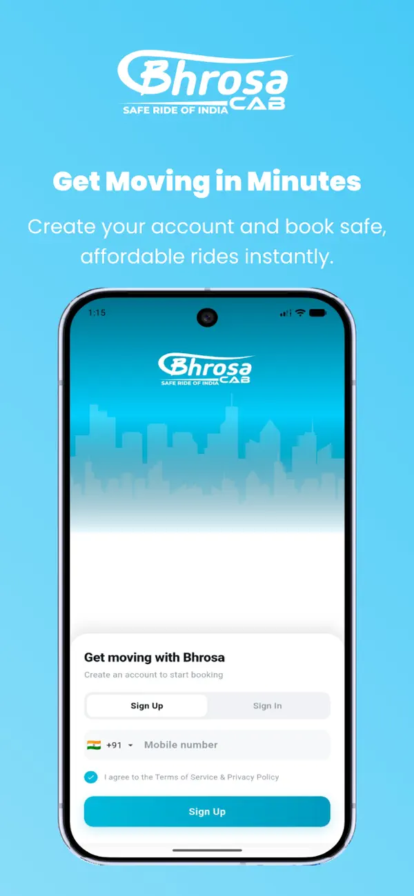 Screenshot #3 pour Bhrosa Cab, Auto, Bike