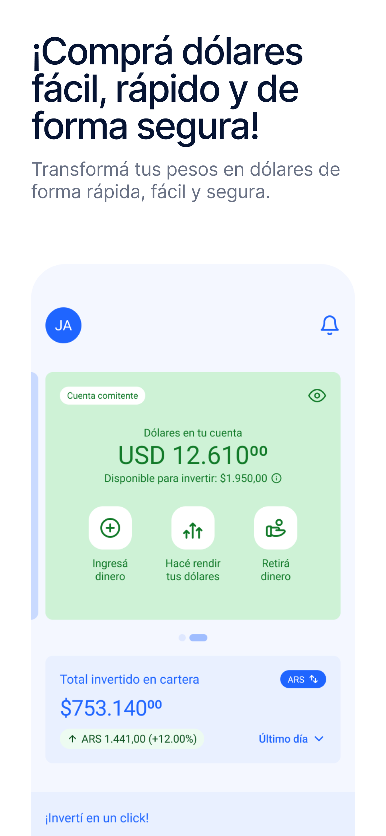 Banza: Inversiones, dólar MEP screenshot 5