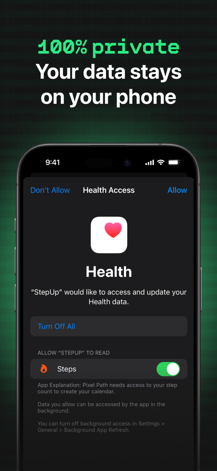 StepUp Retro Pedometer