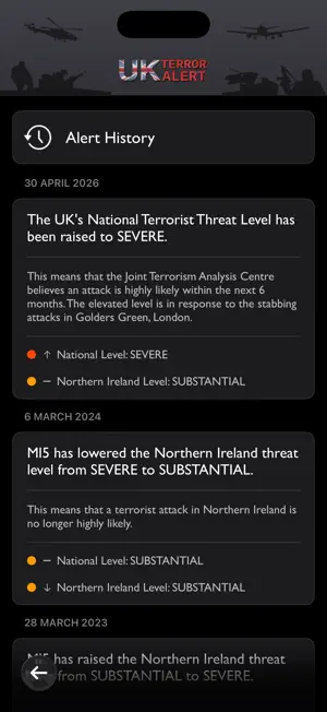 UK Terror Alert screenshot 4