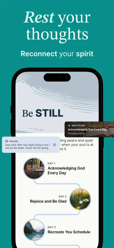 Abide: Bible Prayer Meditation screenshot 2 of 10