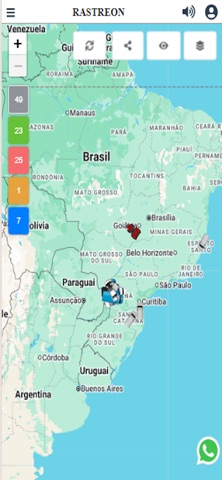 Rastreon screenshot