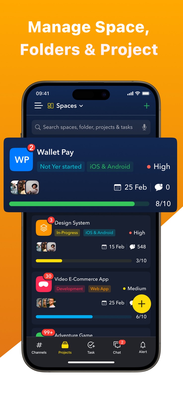 Workfast - Team productivity iphone screenshot 2