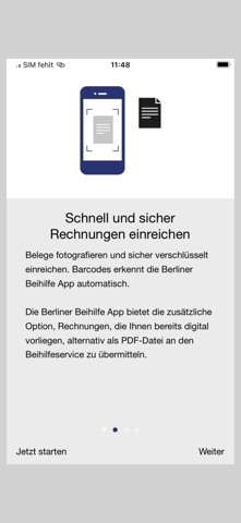 Berliner Beihilfe App Screenshot 2 of 9