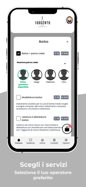 100CENTO barberstudio screenshot 3