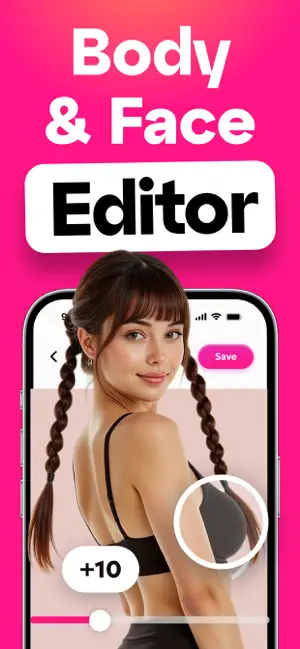 AI Body Tune & Face Editor App screenshot 1