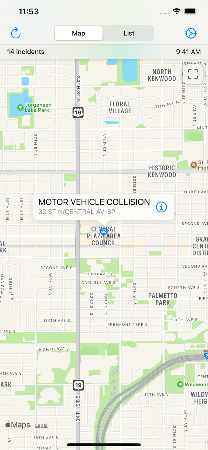 Pinellas County Incidents