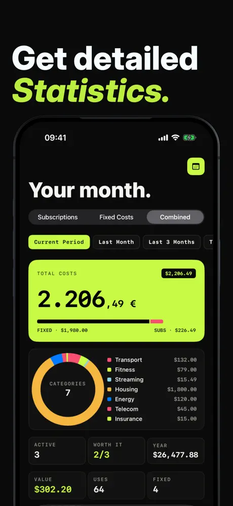 Worth It! Subscription Tracker screenshot 4