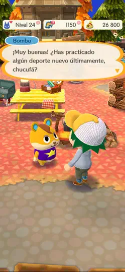 Captura de pantalla de Animal Crossing: Pocket Camp C en iPhone 4