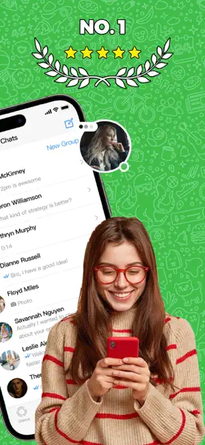 Dual Messenger & Duo Web Chat screenshot 2