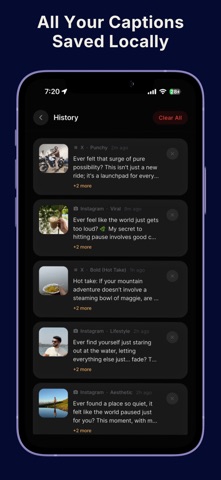 ClickCaption: AI Photo Caption Screenshot 7 of 7