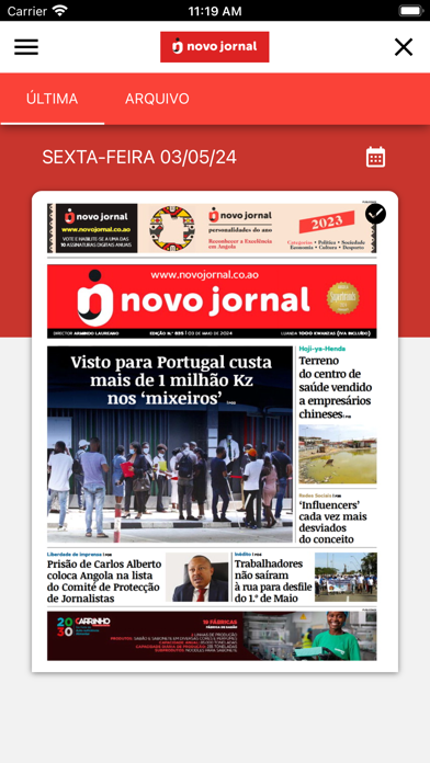 QUIOSQUE NOVA VAGA Screenshot
