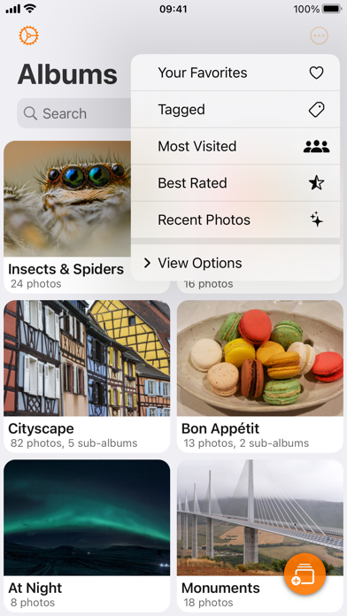 Piwigo iPhone screenshot 1 - Photo & Video app