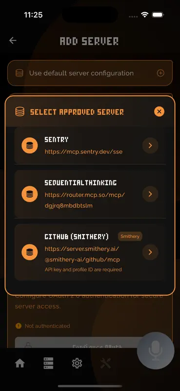 Systemprompt MCP client screenshot 3 of 9