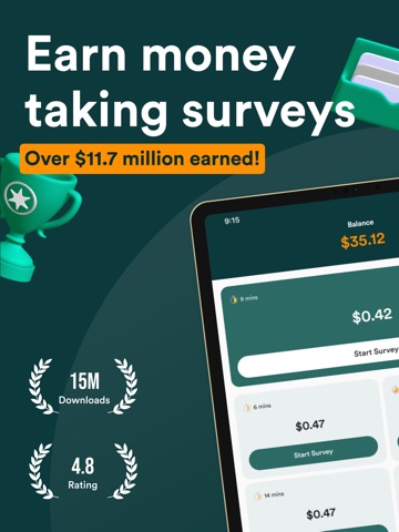 MultiPolls: Earn Real Money iPad screenshot