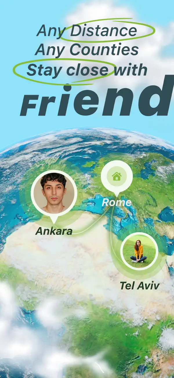 Screenshot #1 pour NearUs: Always Nearby