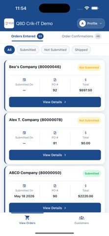 Crik Sales screenshot