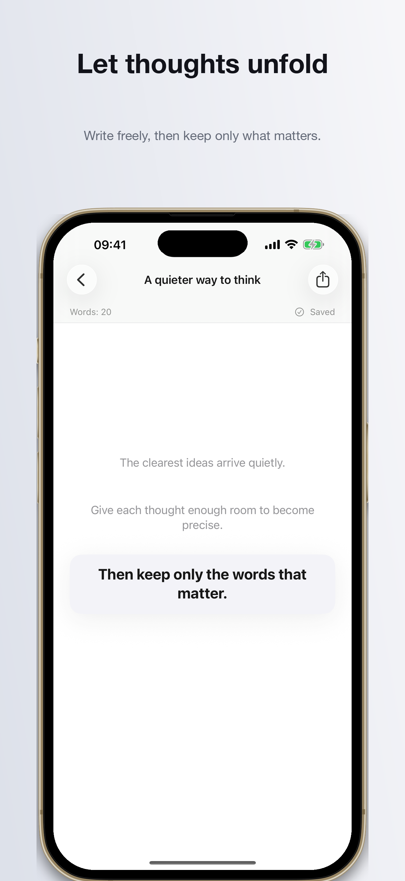Write- Focused Notes screenshot 2