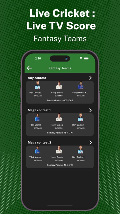 Live Cricket : Live TV Score screenshot-3