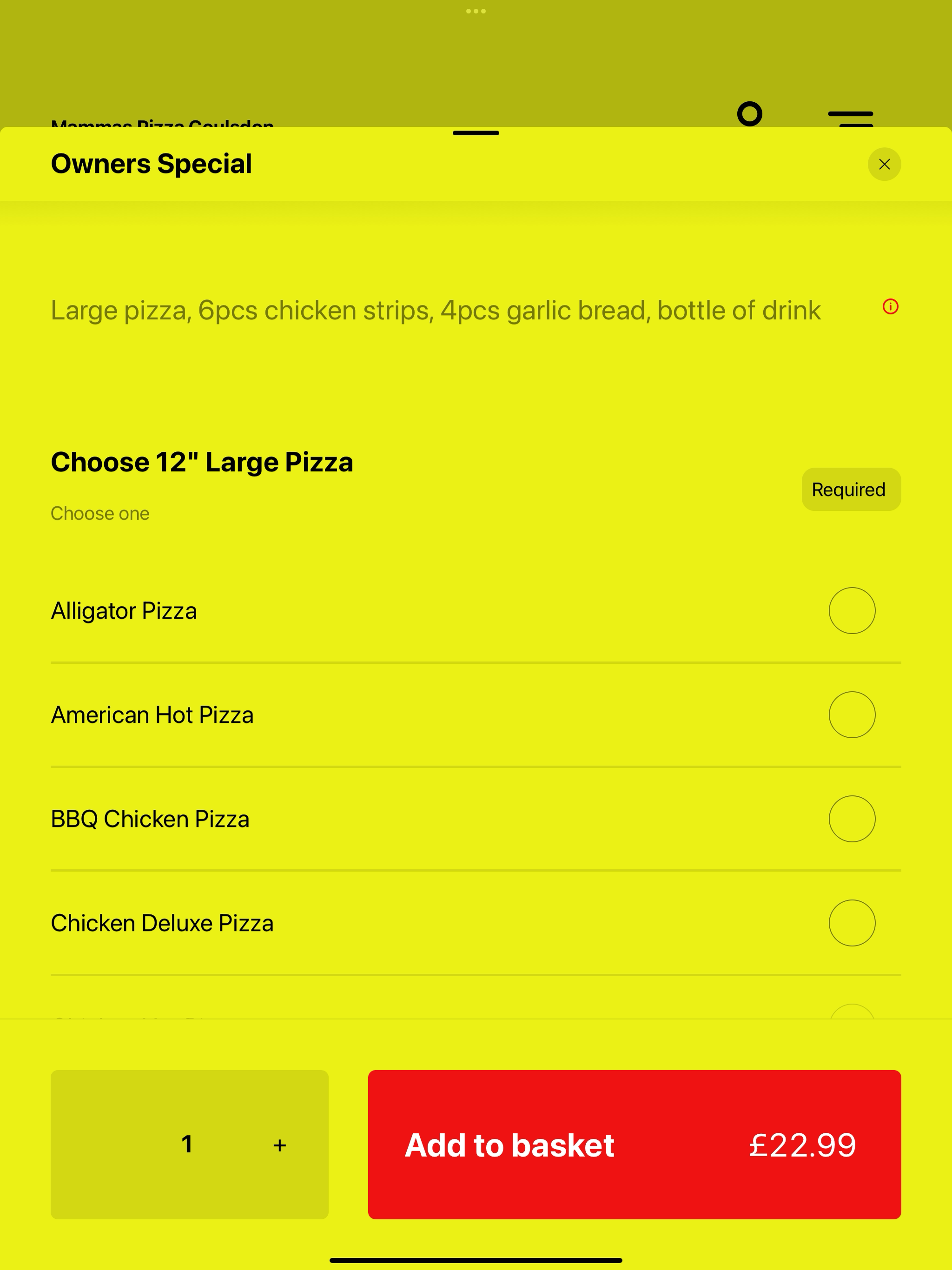 Mammas Pizza Coulsdon screenshot 8