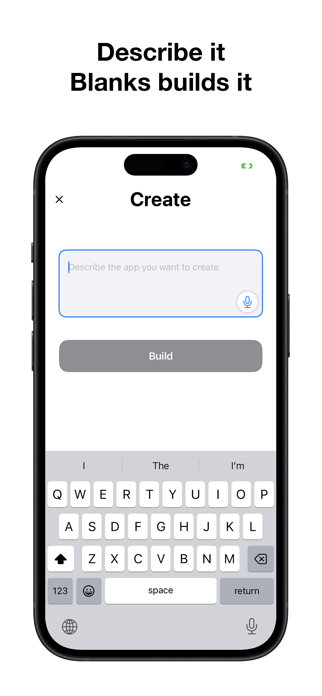 Blanks - AI App Builder Screenshot 2 of 5