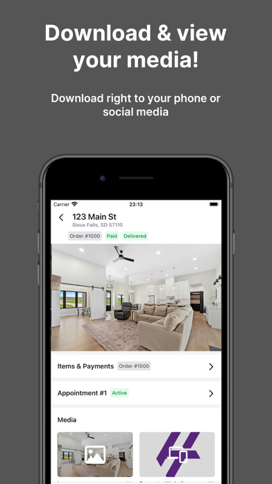Screenshot 2 of Harberts Media App