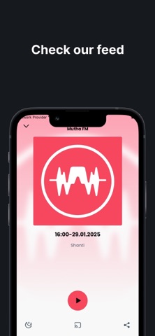 Mutha FM app screenshot 2