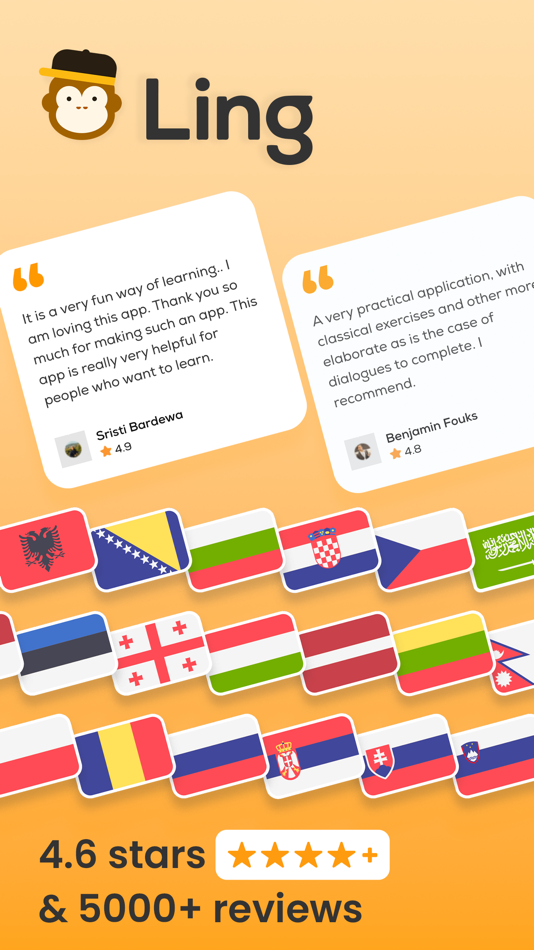 #1. Ling - Learn Languages Easily (iOS) بواسطة: SIMYA LABS COMPANY LIMITED
