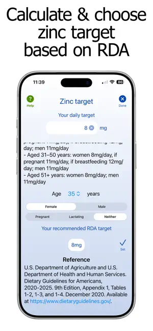 Zinc Counter and Tracker screenshot 4