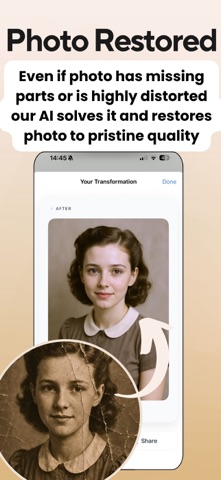 Restore Old Photos: AI screenshot
