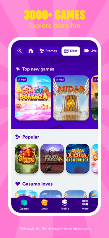 Casumo Casino & Sports Betting screenshot 4