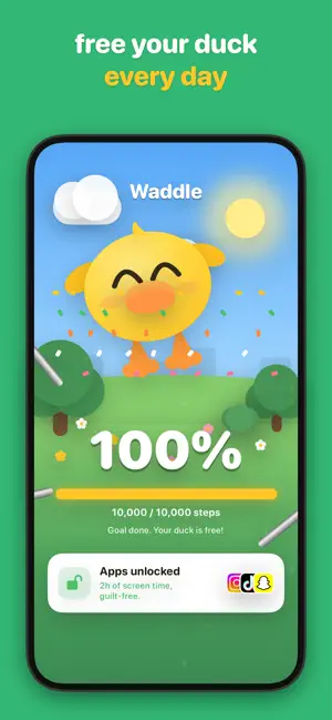 Waddle: Walk More, Scroll Less screenshot 3