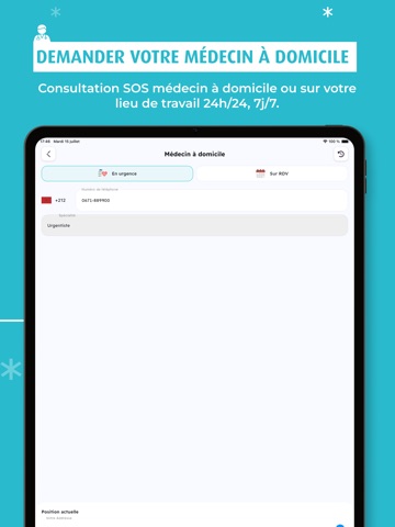 OmniDocteur iPad screenshot