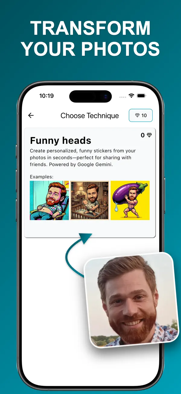 Screenshot #2 pour Sticker AI: Generate Anything