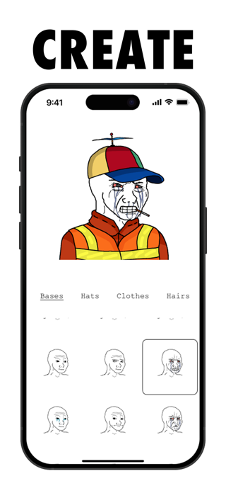 Woj: Create Your Wojak Screenshot 1 of 4