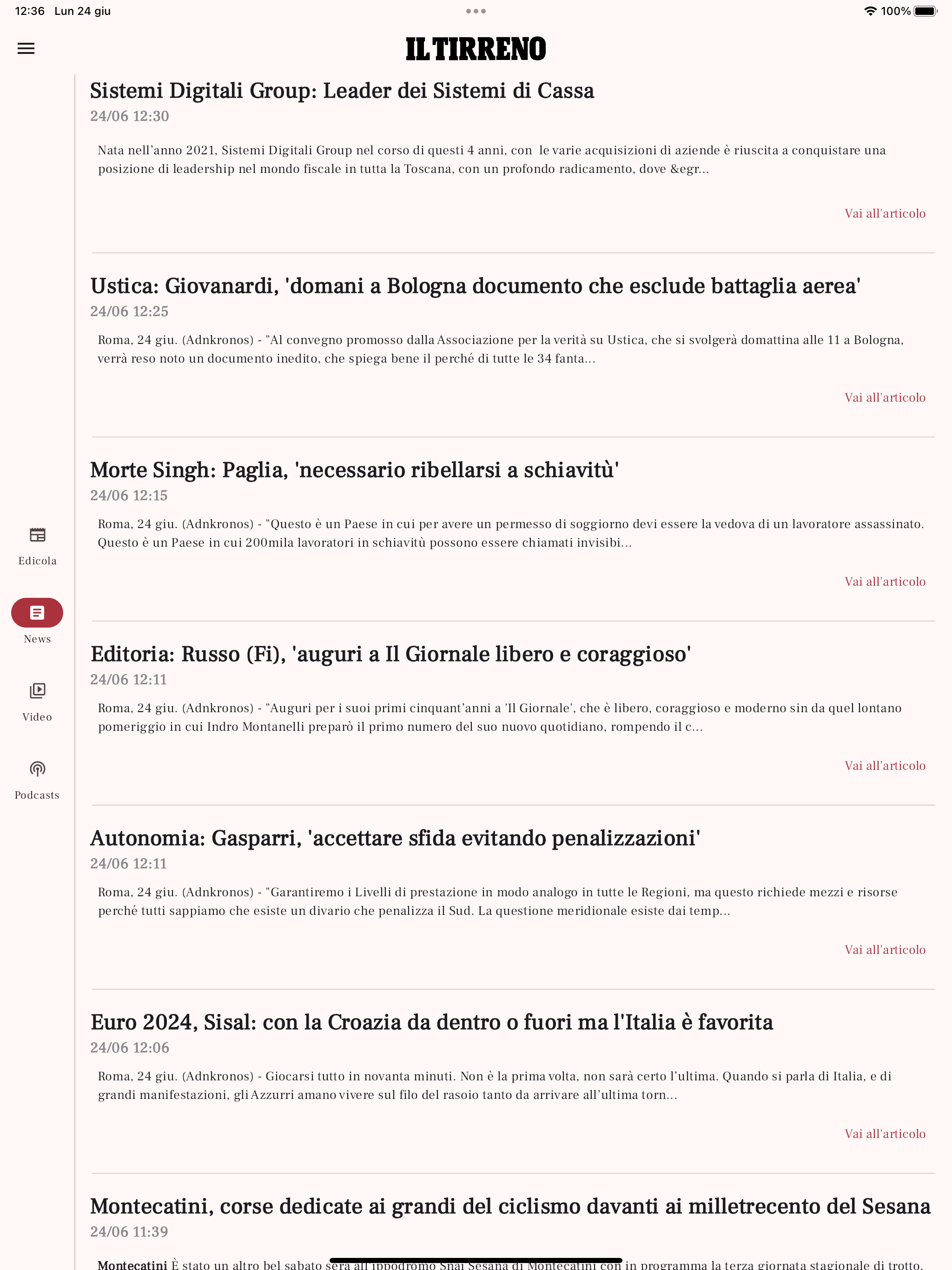 Il Tirreno