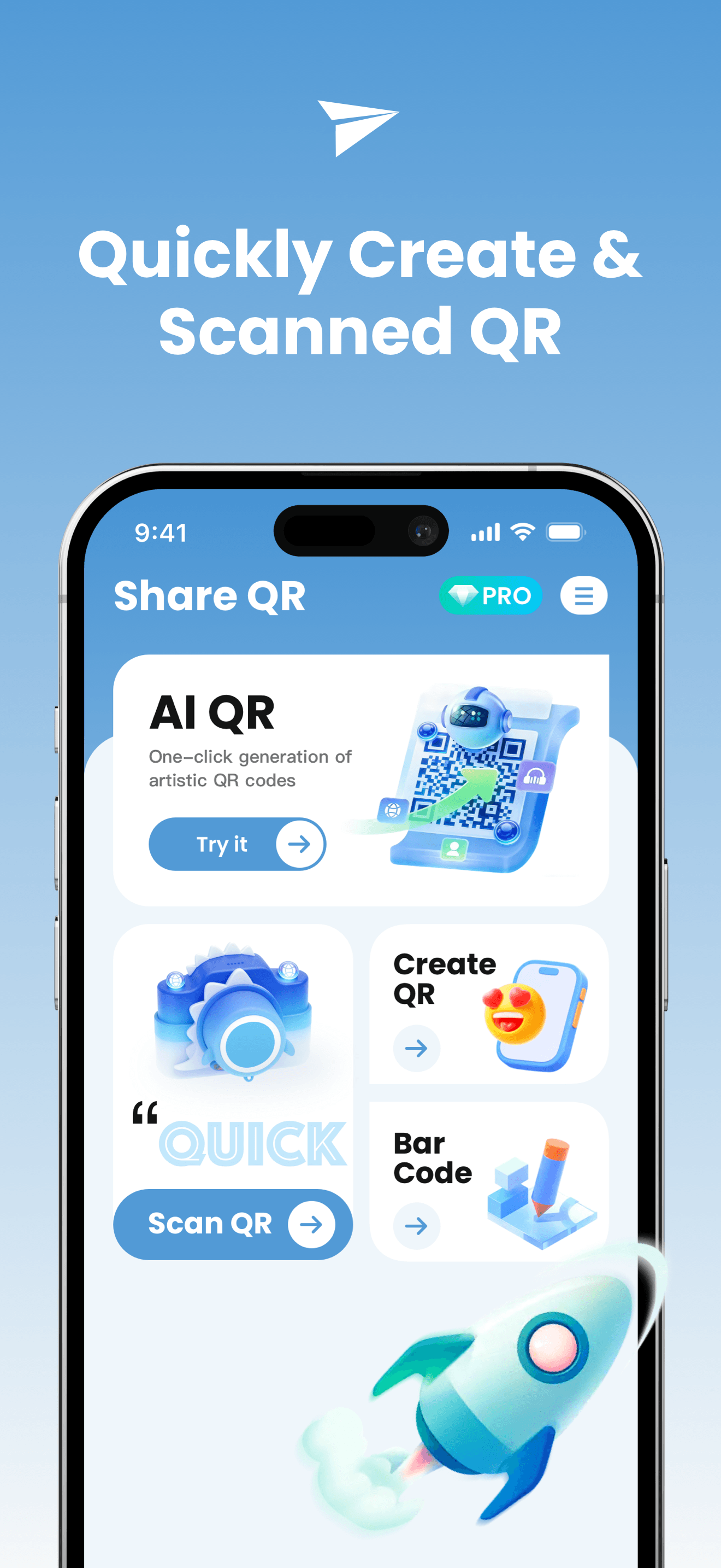 Share QR-QR&Barcode Scan