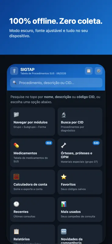 SIGTAP - Procedimentos SUS screenshot 10 of 10