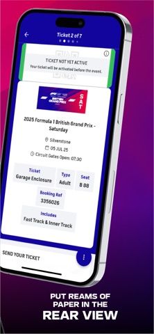Silverstone Tickets Screenshot 4 of 4