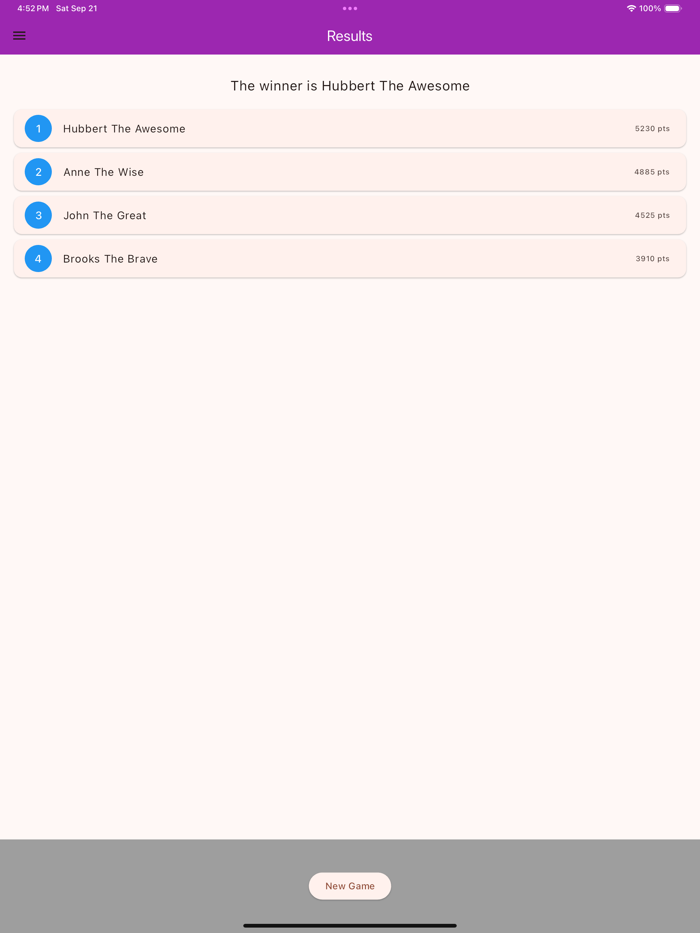 Score Card Pro - For Games