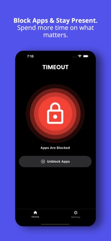 Timeout: App Blocker screenshot