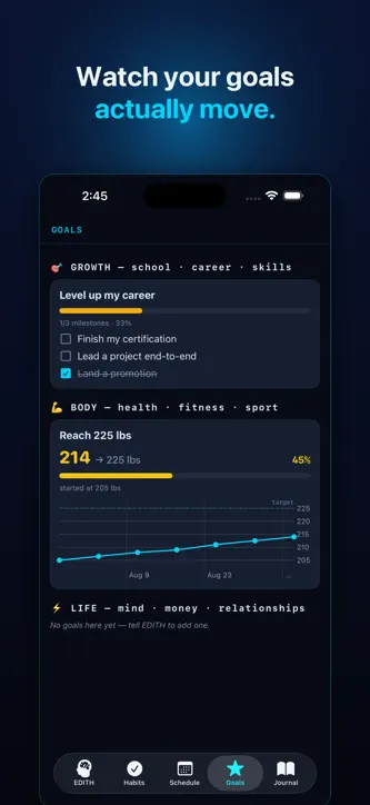 MyEdith: AI Life Coach screenshot 3