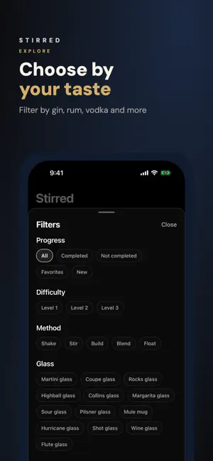 Stirred - Cocktail Recipes screenshot 2