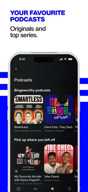 SiriusXM: Music, Sports & News screenshot 5